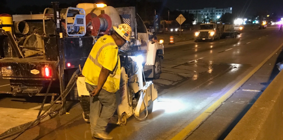 Reinforced concrete floor cutting — slab saw service (Photo 4)
